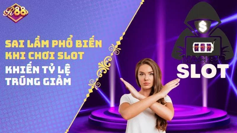 Sai lầm phổ biến khi chơi Slot khiến tỷ lệ trúng giảm
